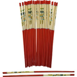 Artekko Ιαπωνικά Αυθεντικά Ξύλινα Chopsticks Κεραμιδί Μπεζ 2pcs