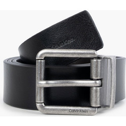 Calvin Klein Roller Buckle Ανδρική Ζώνη Δερμάτινη Μαύρη LV04D7103G-V8L