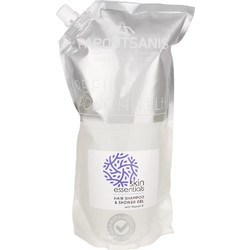 Σαμπουάν & αφρόλουτρο, REFILL 1100ml, Skin Essentials SKIN-7346506 σετ 6 τεμαχίων
