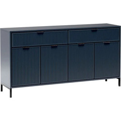 JAR045/5 Μπουφές LINKA 165 μπλε indigo 165x41x86