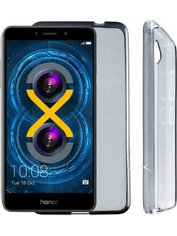 Volte-Tel Slimcolor TPU Θήκη Honor 6X Διαφανή Γκρι