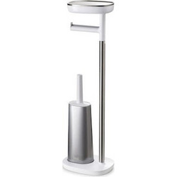 Joseph Joseph EasyStore SST Toilet Roll Holder with Toilet Brush