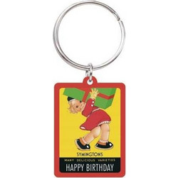 Μεταλλικό Μπρελόκ Happy Birthday