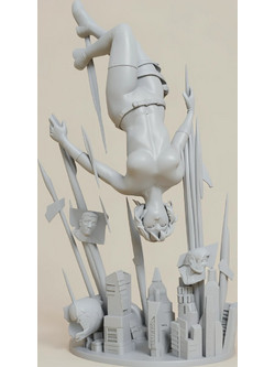 Άβαφη 3D Φιγούρα Mokoto Kusanagi Ghost in the Shell 380mm για Βάψιμο DIY (Δώρο τα Χρώματα)