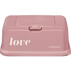 Θήκες για μωρομάντηλα Funkybox Vintage pink Love