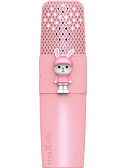 Maxlife Animal MXBM-500 Ασύρματο Μικρόφωνο Καραόκε Ροζ