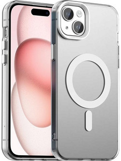 Θήκη Techsuit CandyCase MagSafe για iPhone 15 λευκή