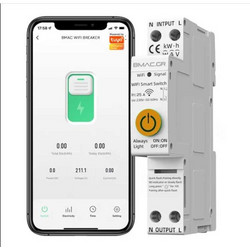 BMAC WiFi Ασφαλειοδιακόπτης 1P 40A - BMCN40S