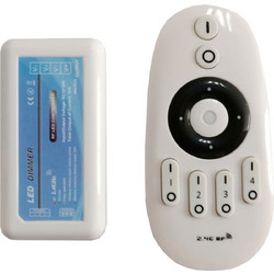 AvideΤηλεχειριστήριο RF και Ελεγκτής για LED Ταινία 12V 144W με Ντίμερ 4 Ζωνών