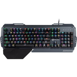 Meetion MK20 Μηχανικό Gaming Πληκτρολόγιο με Custom Blue Διακόπτες RGB Silver