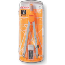 Arda - Διαβήτης, Simple Compass, Fluo Orange C08FLU