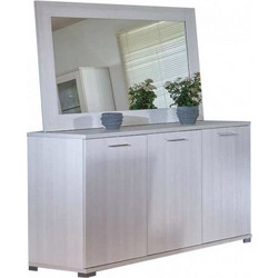 Μπουφές-Κονσόλα Ξύλινος Με Καθρέφτη 150x50x84εκ