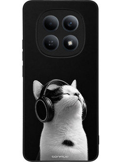 Sonique Men's Edition Θήκη Audio Kitten - White (Xiaomi Redmi Note 15 4G)