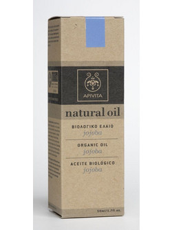 Apivita Natural Βιολογικό Έλαιο Jojoba για Πρόσωπο & Μαλλιά 50ml