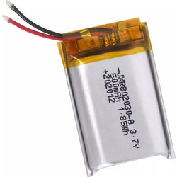 LiPo 802030 3.7V 500mAh Semi-Solid