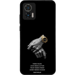 Sonique Men's Edition Θήκη με Σχέδιο «Three Rules» (Motorola Edge 30 Neo 5G)