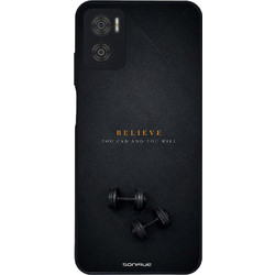 Sonique Men's Edition Θήκη με Σχέδιο «Believe» (Motorola Moto E22 4G)