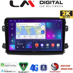 LM Digital ZQ8192 Ηχοσύστημα Αυτοκινήτου με Οθόνη Αφής & GPS