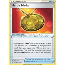 Hero s Medal (VIV 152) Reverse Holo