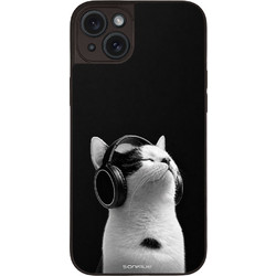 Sonique Men's Edition Θήκη Audio Kitten White (iPhone 15 Plus)
