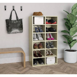 vidaXL Παπουτσοθήκη Ξύλινη Sonoma Μ54xΠ34xΥ100.5cm 800399