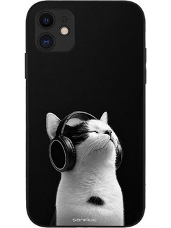 Sonique Men's Edition Θήκη Audio Kitten White (iPhone 11)