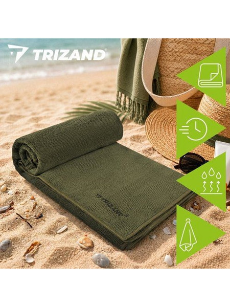 Trizand Quick-drying towel 120x60cm - (19388-0)