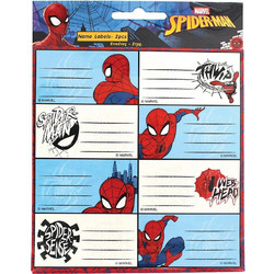 Marvel - Spider-Man Αυτοκόλλητες Ετικέτες (8x2)
