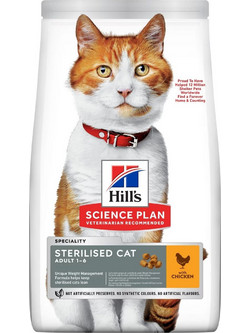 Hill's Science Plan Speciality Adult Sterilised with Chicken 1.5kg