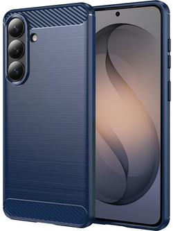 Techsuit Carbon Silicone Back Cover Blue (Samsung Galaxy S26)