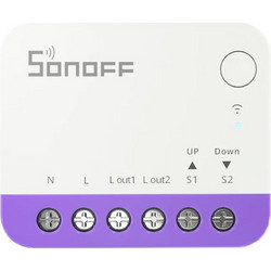 SONOFF smart διακόπτης MINI-RBS για μηχανισμό κουρτινών WiFi συμβατός με Matter λευκός