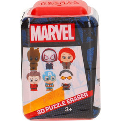 Marvel assorted Puzzle 3D Eraser Palz Capsule 30 Τεμ