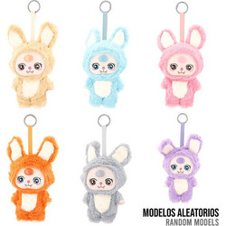 Baozao Kawaii Bunny Suit assorted plush toy keychain 20cm