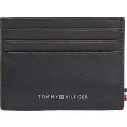 Καρτοθήκη TOMMY HILFIGER TH Foundation CC Holder 13506 Μαύρο