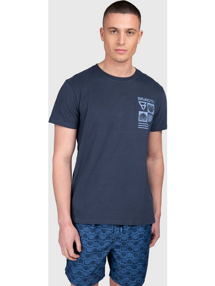 Brunotti Jelledee Men T-shirt Indigo Blue