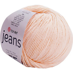 Νήμα Πλεξίματος Jeans για Καλοκαιρινά Πλεκτά 55% βαμβάκι και 45% ακρυλικό 50gr 160mtr. σε Σομόν 73 1τεμ