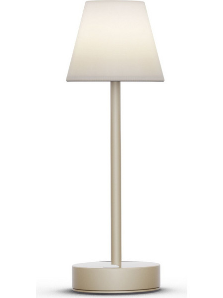 New Garden Lola Slim 30 Battery Table Lamp Brass