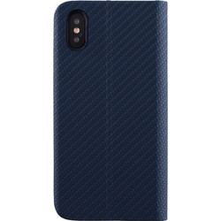 Idol 1991 Elite Anti-RFID Book Stand Θήκη iPhone XS Max Blue