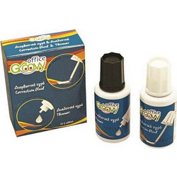 Σετ Groovy Διορθωτικό & Διαλυτικό 20ml&20ml Λευκό