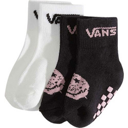 VANS CLASSIC INF CREW SOCKS 2PACK CHECKERBOARD MISTY MAUVE