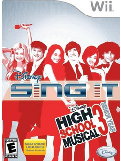 Sing It High Scholl Musical 3 Senior Year Wii