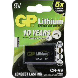 Gp Lithium 9V 1τμχ