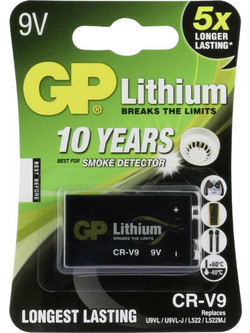 Gp Lithium 9V 1τμχ
