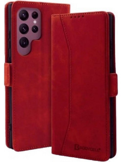 Bodycell Book Case Θήκη Πορτοφόλι Red (Samsung Galaxy S26 Ultra)