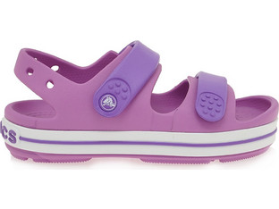 Crocs Crocband Παιδικά Παπούτσια Θαλάσσης Ανατομικά Ροζ Μωβ 209423-6WQ