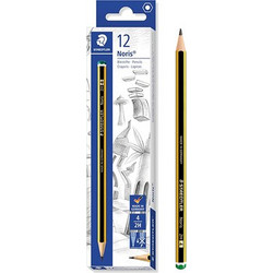 STAEDTLER STAEDTLER ξύλινο μολύβι Noris 120-4, εξάγωνο, 2Η4, 12τμχ