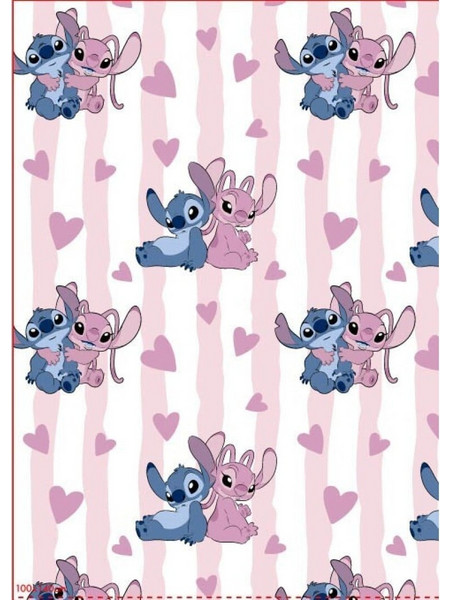 LILO & STITCH - Stitch & Angel - Flanel Blanket 110x150cm