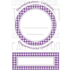 Herma - Ετικέτες Αυτοκόλλητες, Violet 3 Sheets 15048
