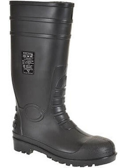 Portwest Steelite FW95 S5 Γαλότσες Ασφαλείας Γονάτου Μαύρες
