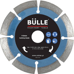 Bulle Διαμαντοδισκος 110X20mm 630007